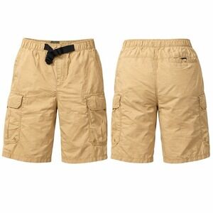 Timberland Men's  XL TAN  Cargo PERFORMANCE LIGHTWEIGHT Shorts BELTED